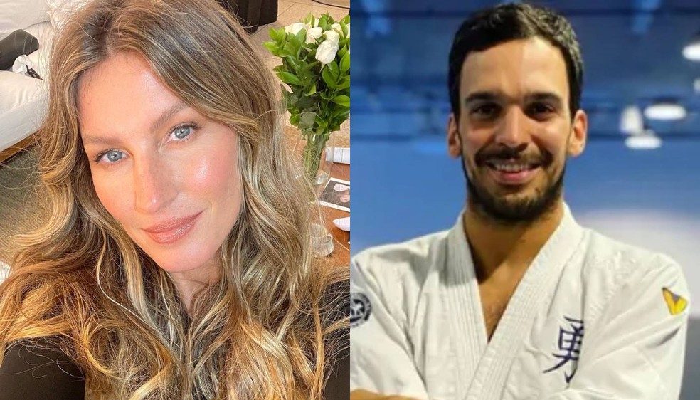 Gisele Bündchen e Joaquim Valente — Foto: Reprodução/Instagram