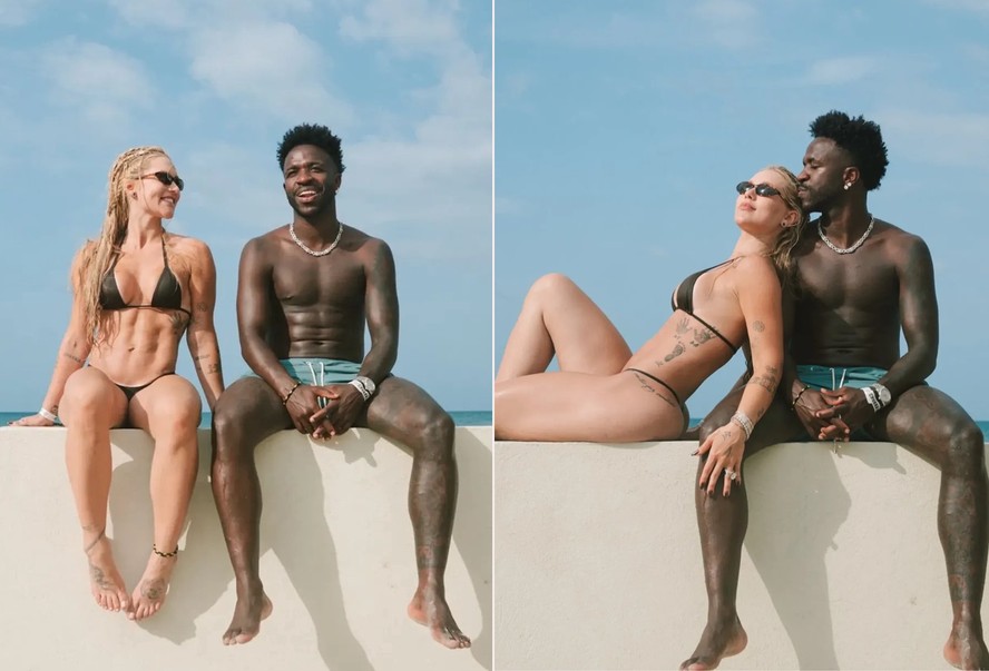 Vini Jr. e Virginia é “só love” em novos posts