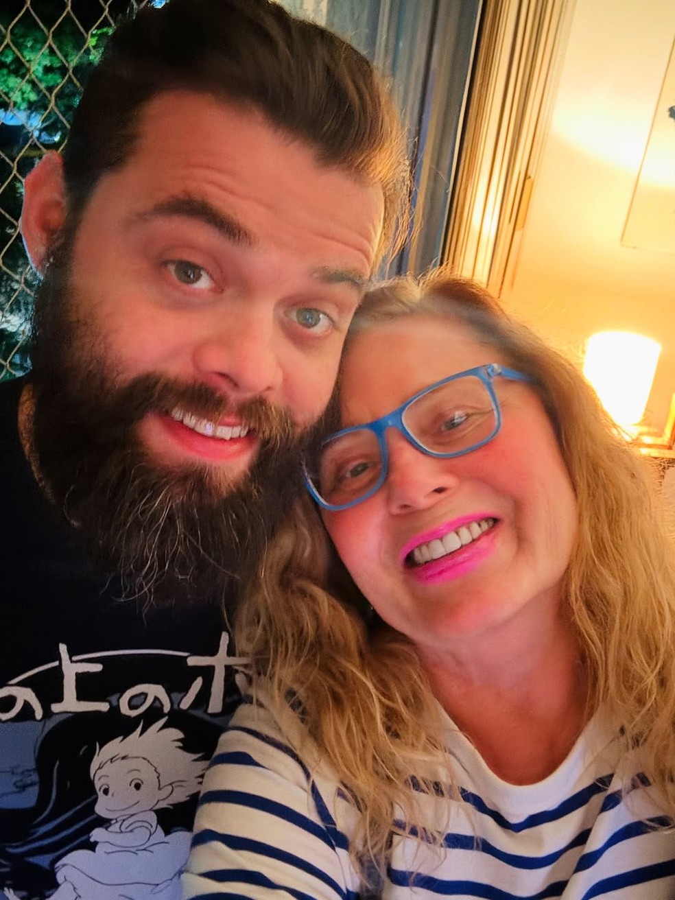 Vera Fischer abriu álbum de encontro com filho e nora — Foto: Reprodução/Instagram