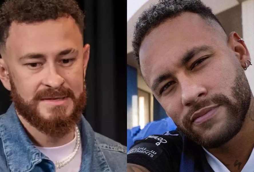 Fred Bruno e Neymar