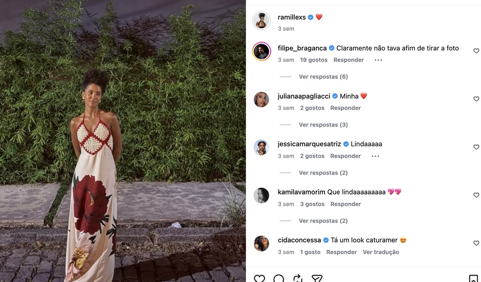 Filipe Bragança, o 'mozão do Brasil' de 'Coração Acelerado', vive affair com Ramille — Foto: Reprodução/Instagram