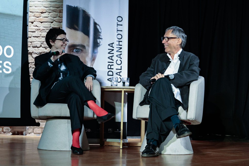 Adriana Calcanhotto e Arnaldo Antunes anunciam álbum e turnê — Foto: Van Campos/ AgNews
