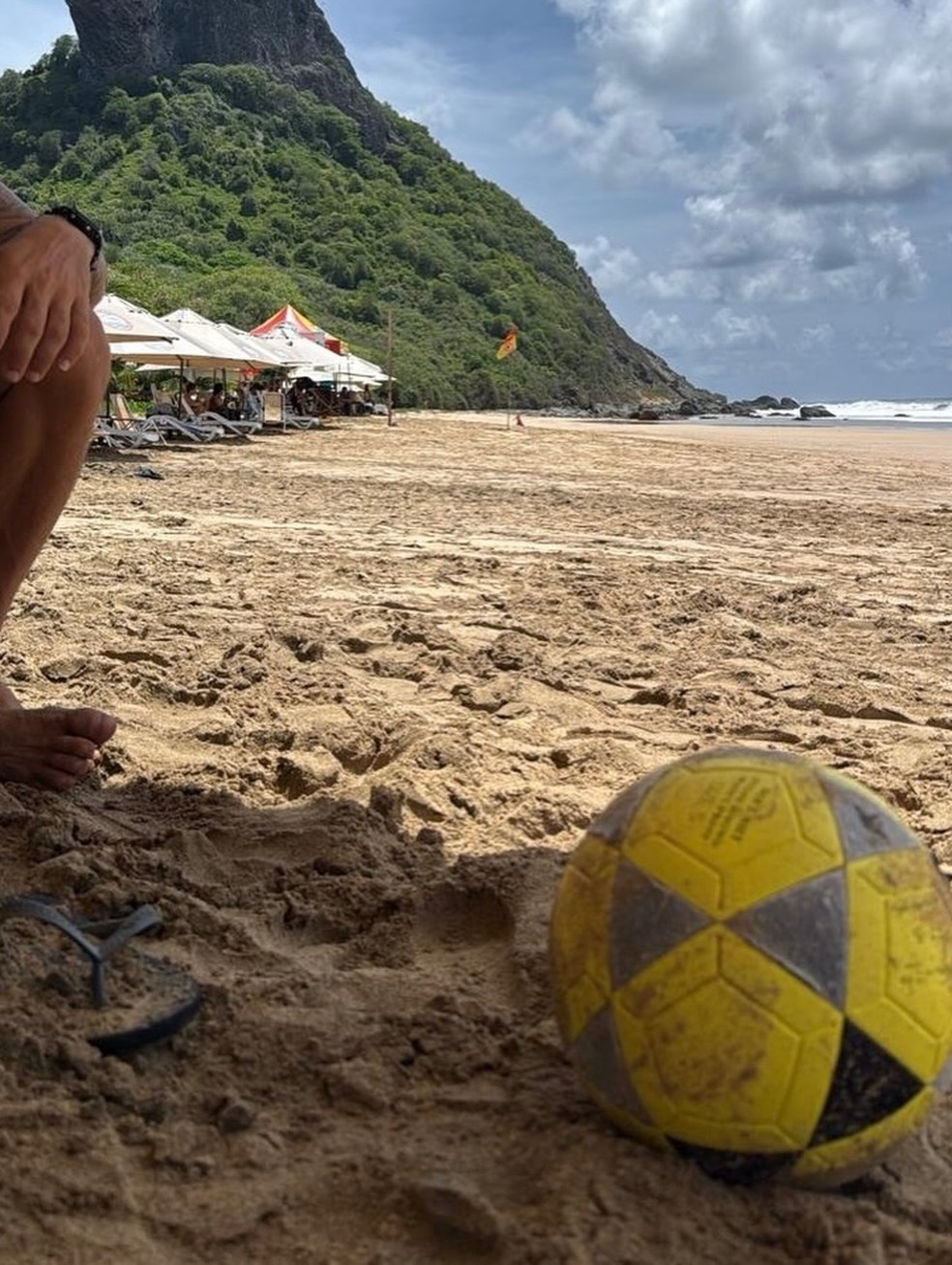 Diogo Nogueira abre álbum de fotos em Fernando de Noronha — Foto: Reprodução/Instagram