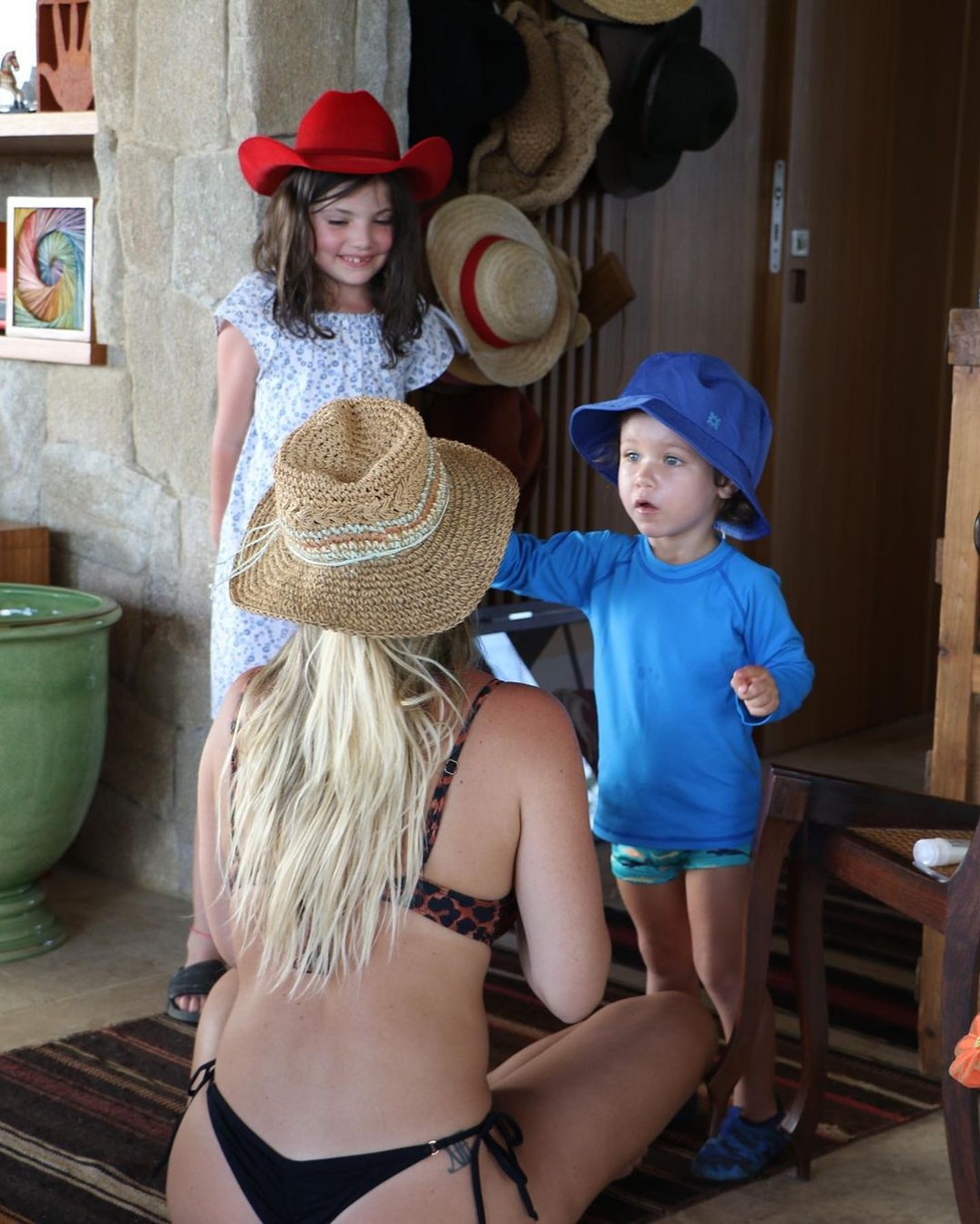 Giovanna Ewbank posta fotos com a família no Rancho da Montanha — Foto: Reprodução/Instagram