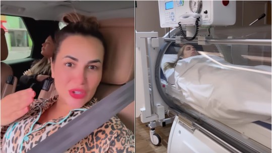 Deolane Bezerra passa por câmara hiperbárica após cirugia estética; entenda o que é