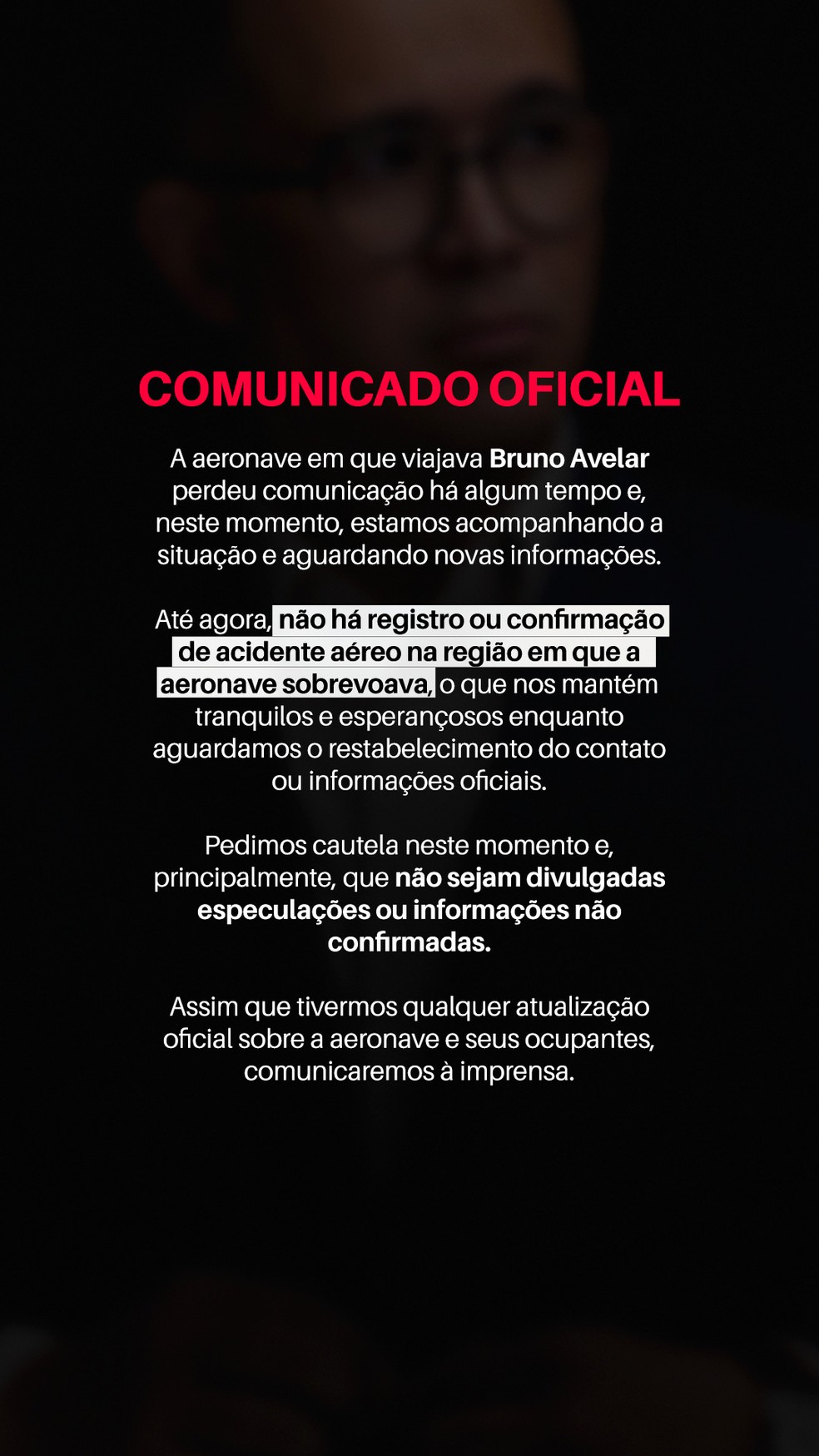 Bruno Avelar — Foto: Reprodução/Instagram