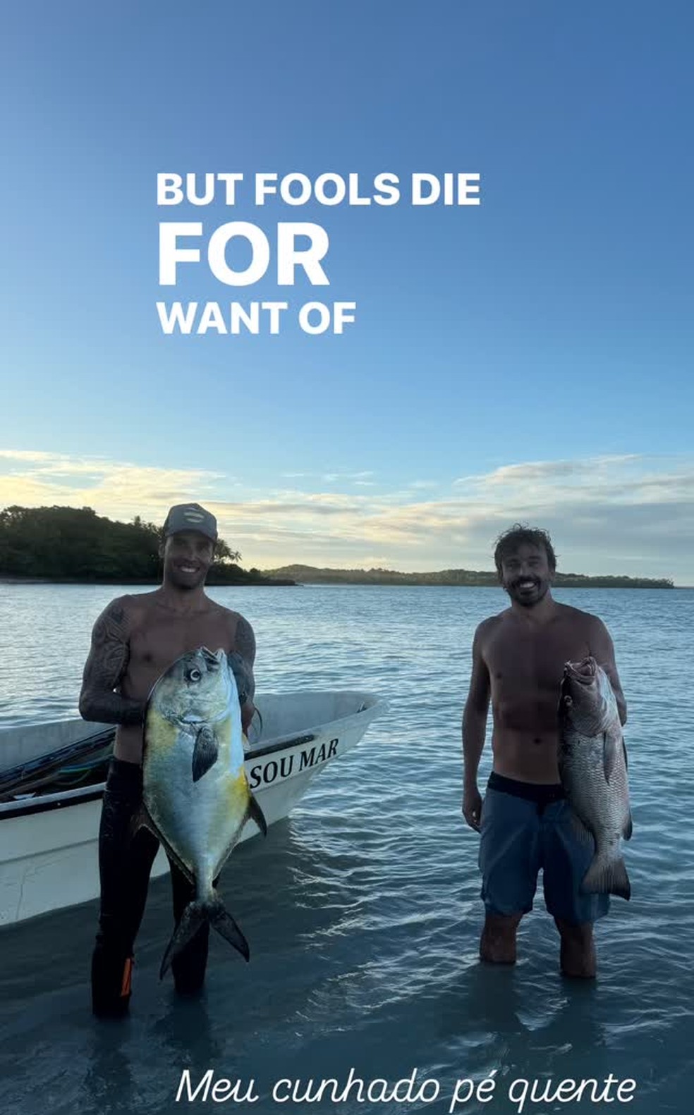 Daniel Cady curte o Carnaval 2026 em meio à natureza — Foto: Reprodução/Instagram