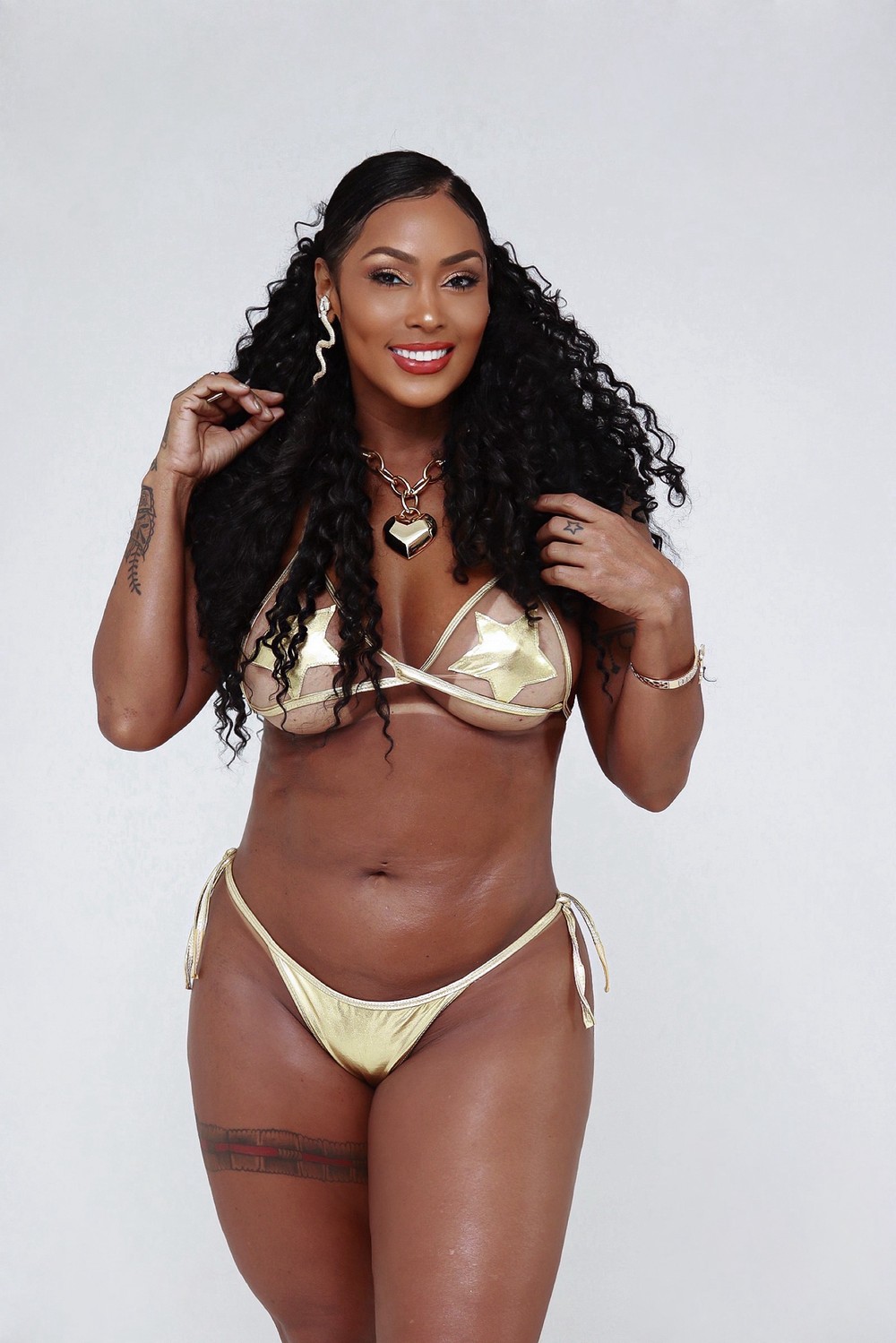Rosiane Pinheiro é musa da Vai-Vai no Carnaval 2024 - Foto: Denny Arte.