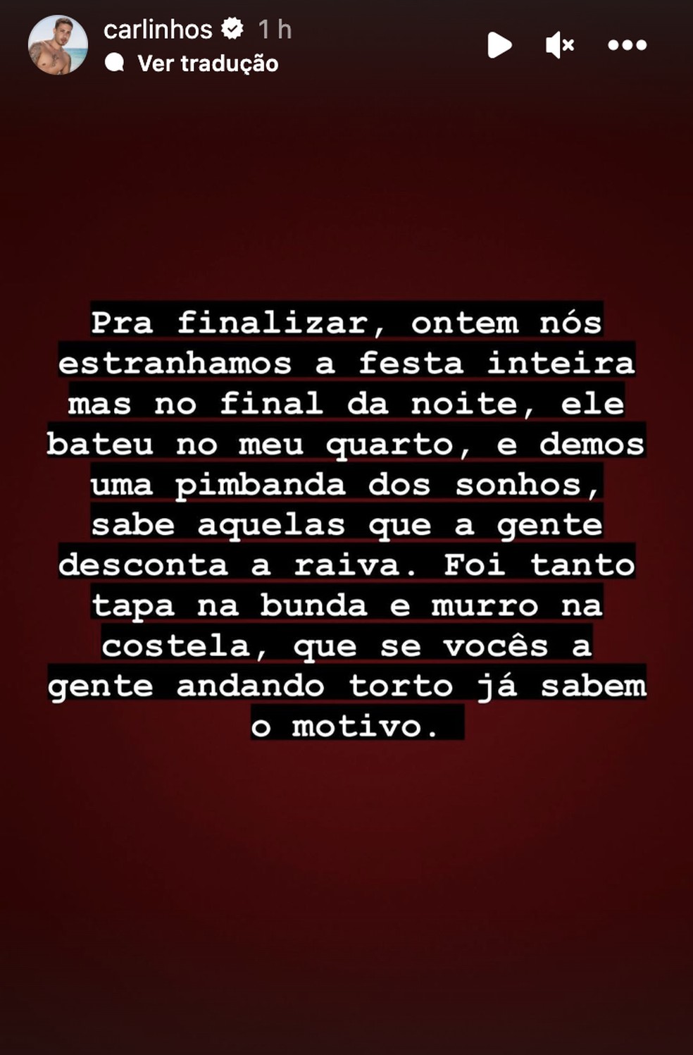 Carlinhos Maia desabafa sobre crise no casamento &mdash; Foto: Reprodu&ccedil;&atilde;o: Instagram