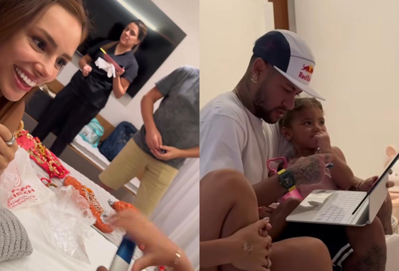 Bianca Biancardi anuncia gravidez e reação de Neymar vira piada na web