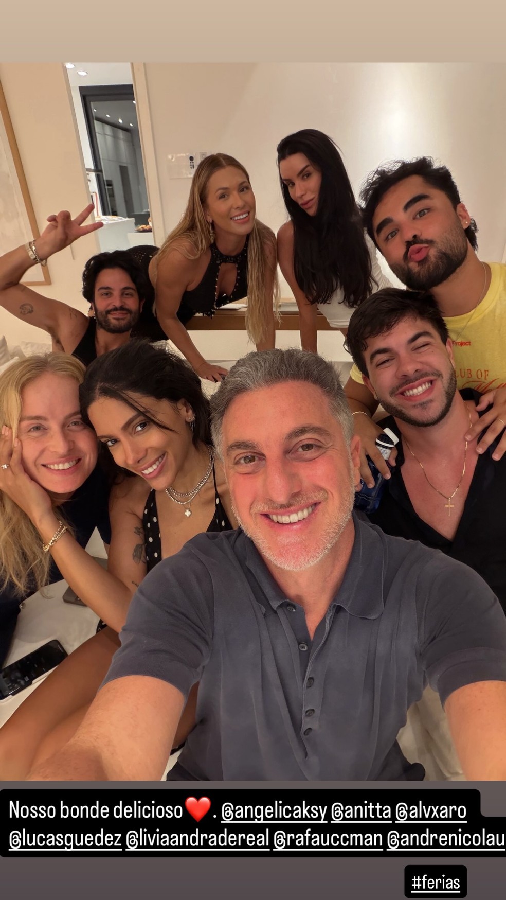 Story de Luciano Huck — Foto: Reprodução/Instagram