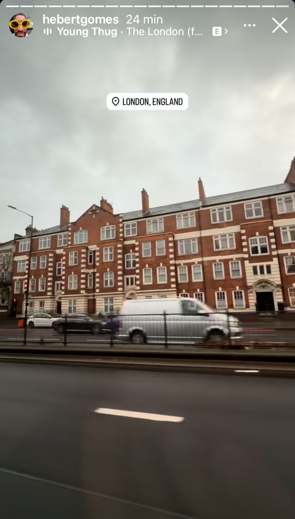 Virginia chega a Londres para acompanhar Vini Jr. em jogo da Seleção — Foto: Reprodução/ Instagram