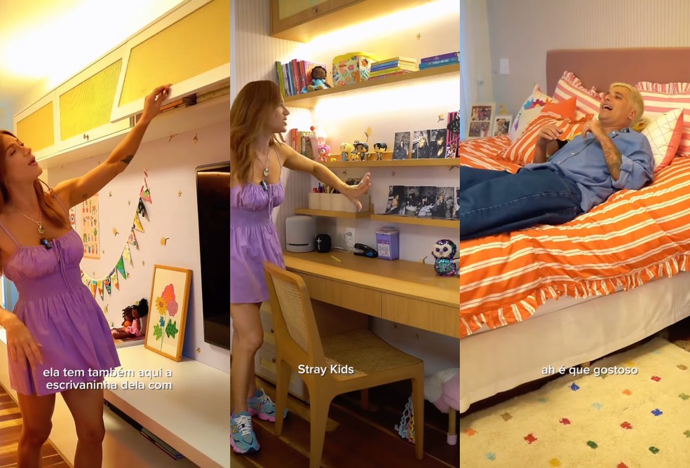 Quarto de Titi, filha de Giovanna Ewbank e Bruno Gagliasso — Foto: Reprodução/Instagram