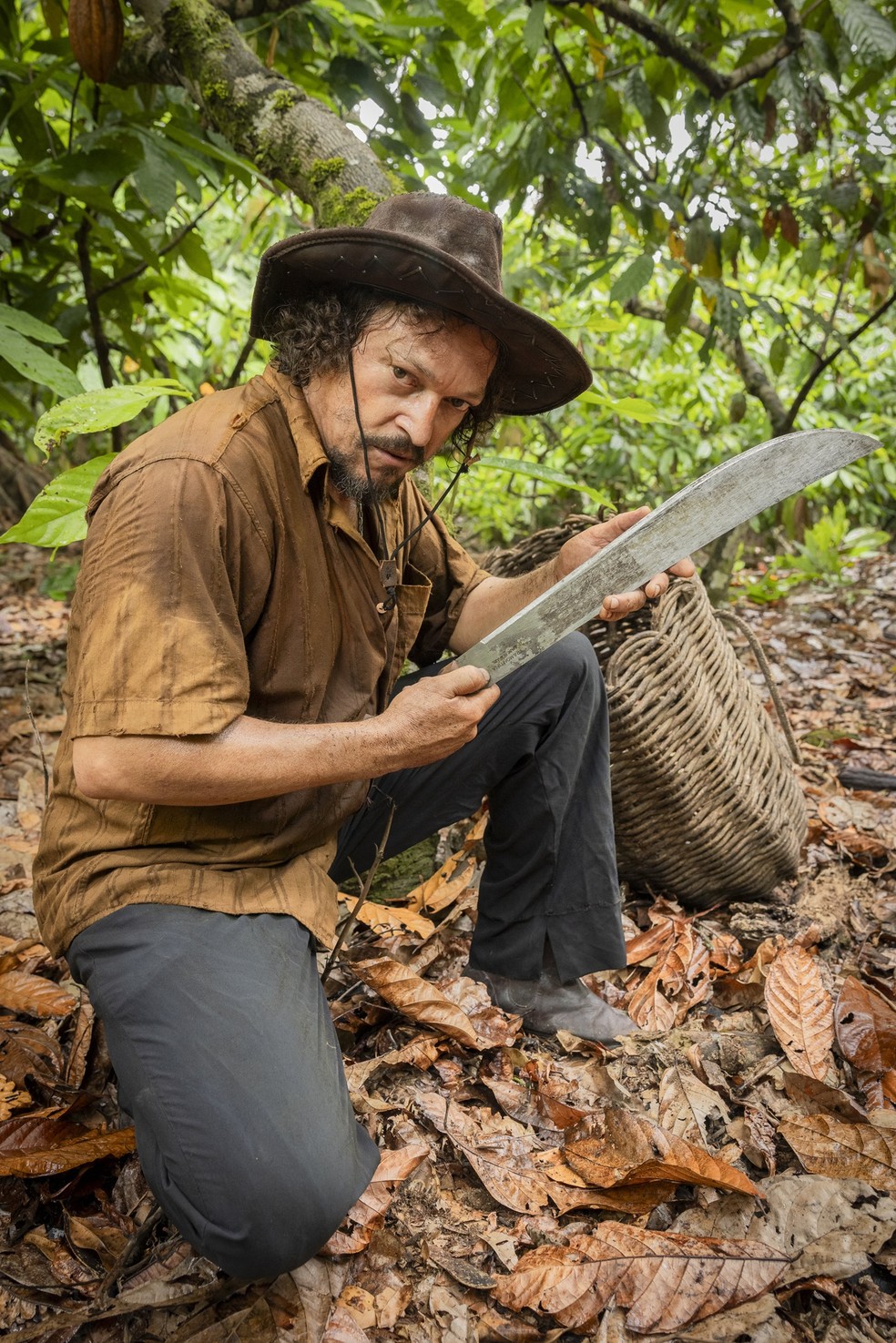 Fábio Lago, como Venâncio, em 'Renascer' (Globo, 2024) — Foto: Fábio Rocha/TV Globo