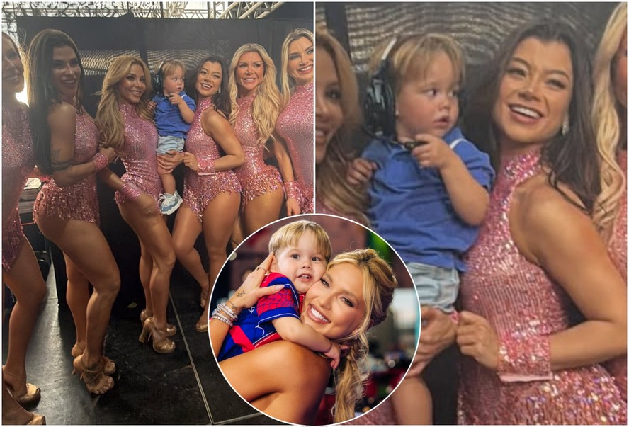 Virginia Fonseca reagiu ao ver José Leonardo com bailarinas