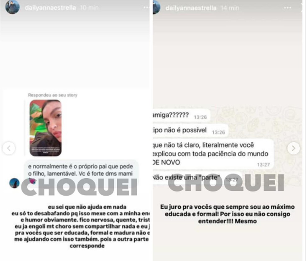 Anna Estrela desabada sobre comportamento de Filipe Ret, pai de seu filho — Foto: Reprodução/Instagram