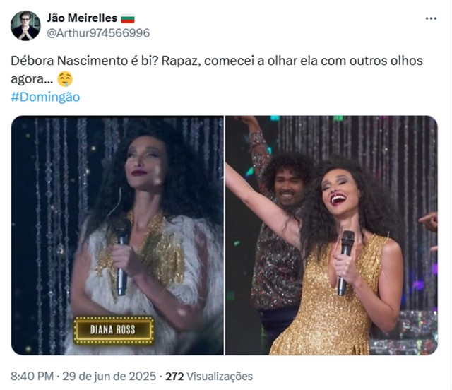 Débora Nascimento bomba na web ao falar de sua bissexualidade; assista