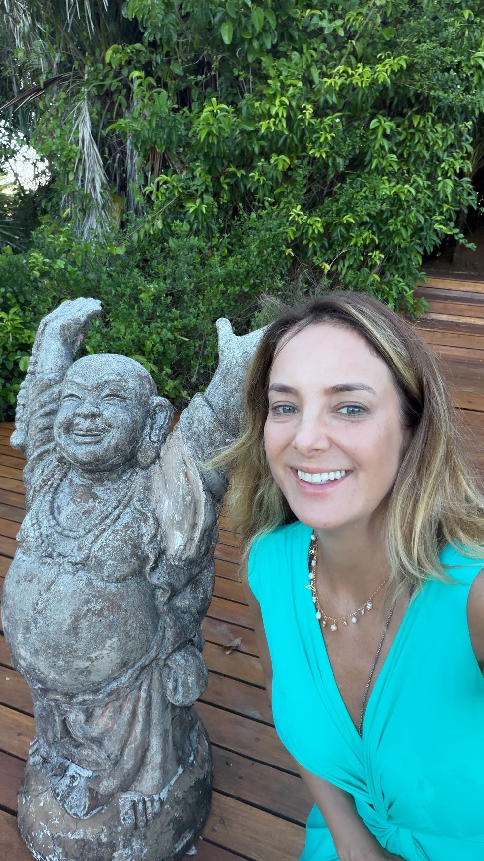 Ticiane Pinheiro curte a Bahia com a filha caçula, Manuella — Foto: Reprodução/Instagram