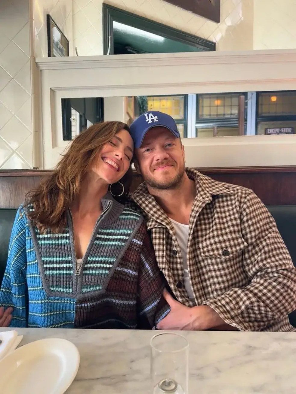 Minka Kelly e Dan Reynolds — Foto: Reprodução/Instagram