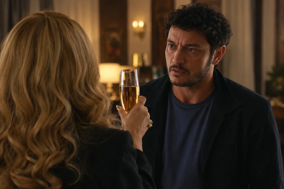 Pilar e Tom em 'Quem Ama Cuida' — Foto: TV Globo