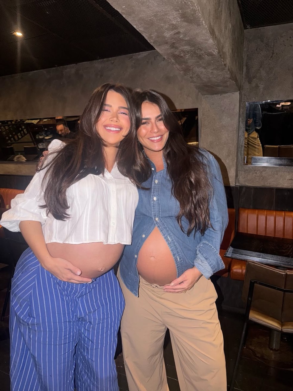 Grávida de 30 semanas, Mari Saad mostra registros com Rômulo Arantes Neto e fala da chegada do bebê — Foto: Reprodução/Instagram