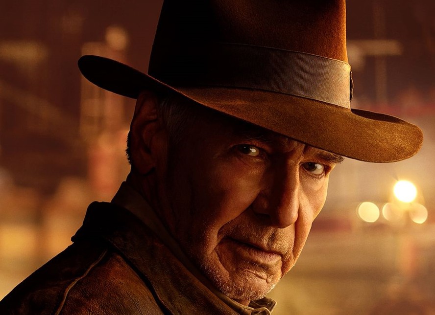 Harrison Ford é mais uma vez Indiana Jones em novo filme da franquia