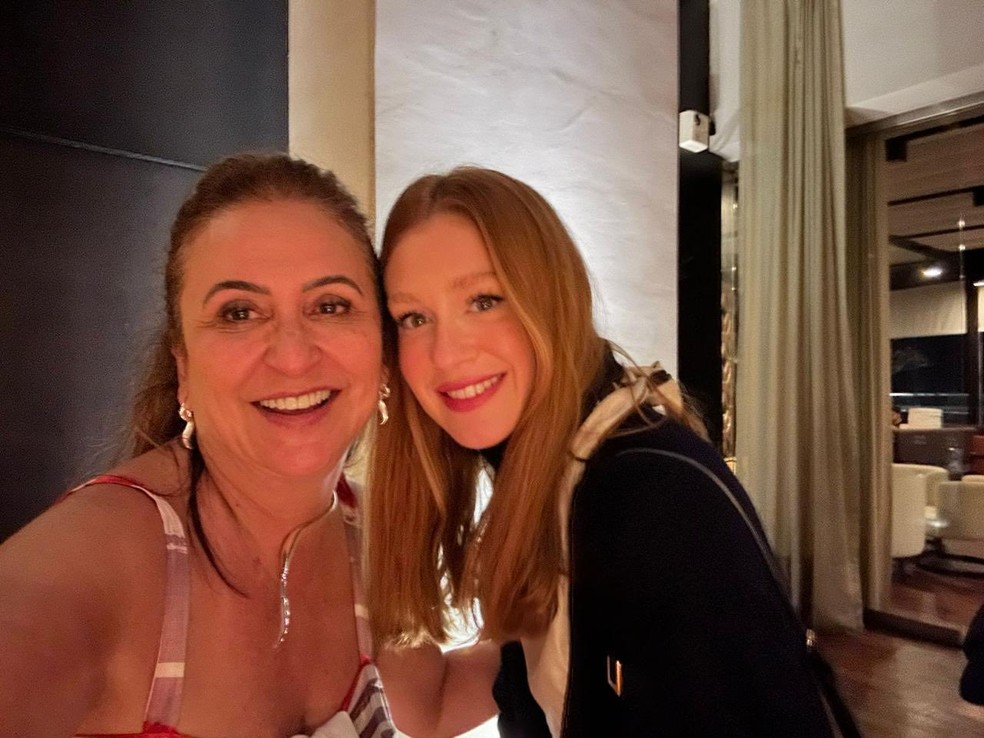 K&aacute;tia Abreu e Marina Ruy Barborsa &mdash; Foto: Reprodu&ccedil;&atilde;o / Twitter