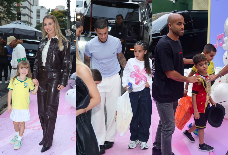 Filhos dos famosos curtem festa de Mavie, filha do Neymar