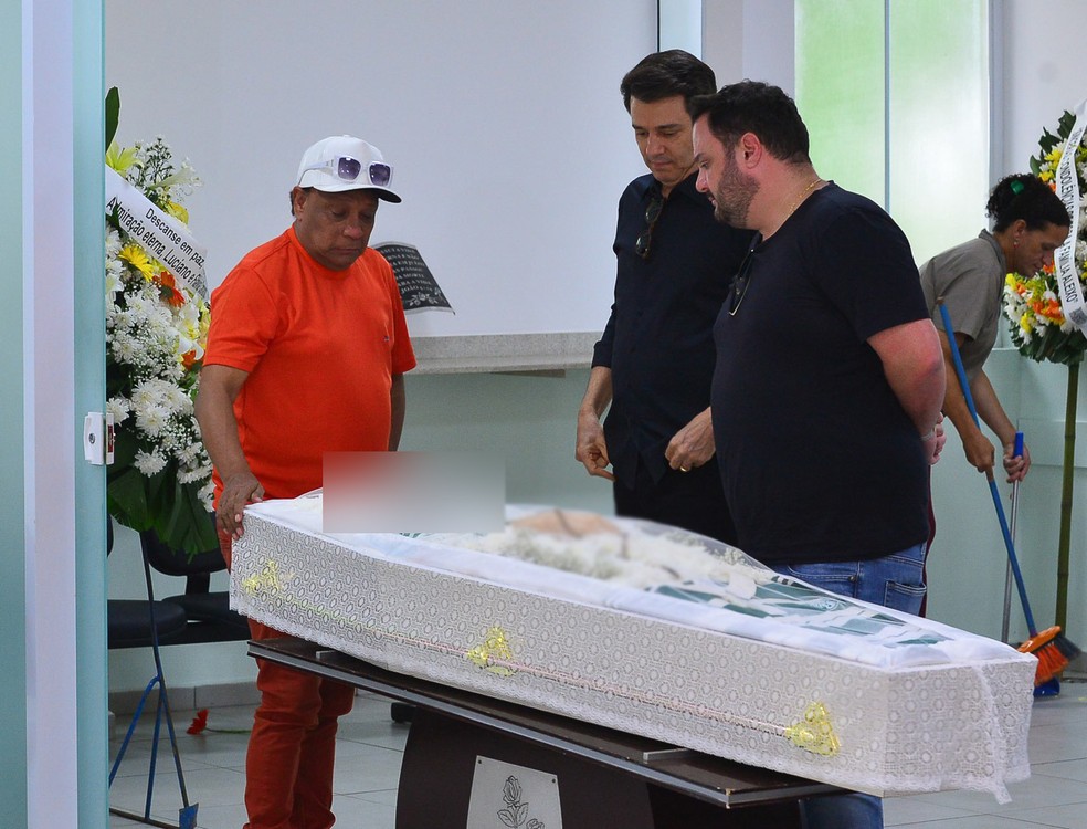 Velório de Magrão — Foto: Francisco Cepeda/ AgNews