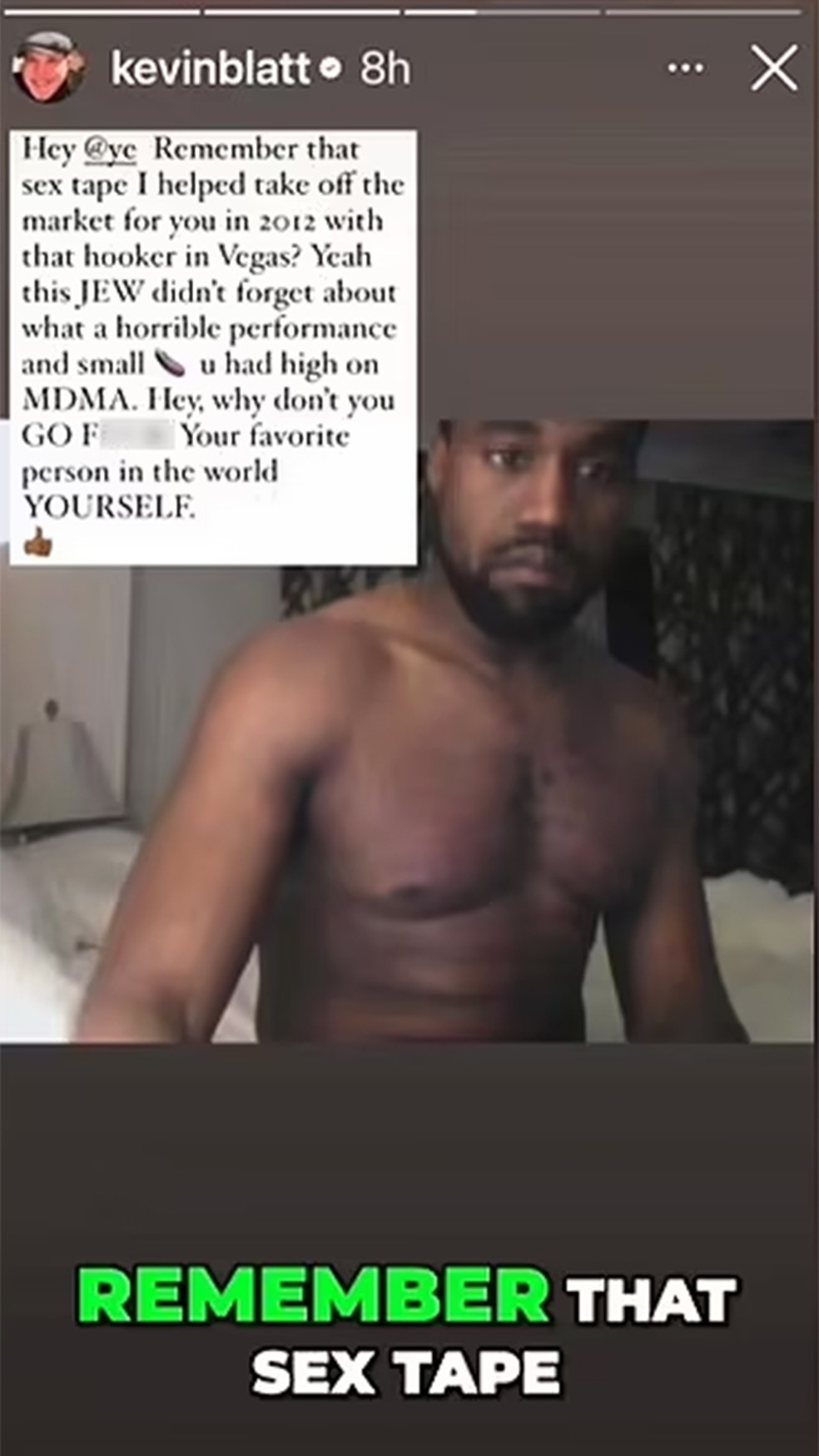 Kanye West &mdash; Foto: Reprodu&ccedil;&atilde;o/Instagram