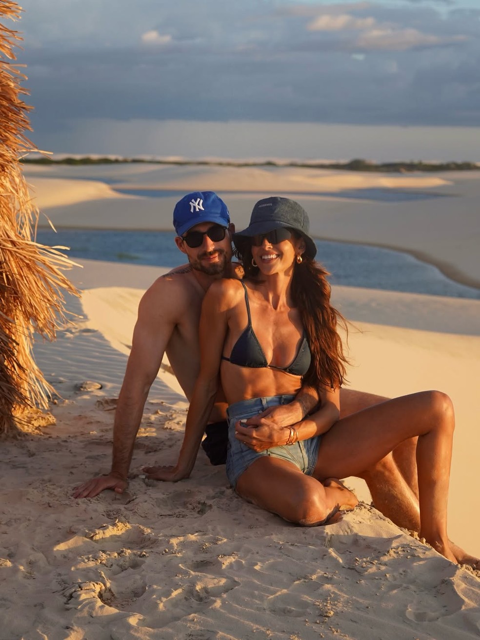 Kevin Trapp e Izabel Goulart — Foto: Reprodução/Instagram
