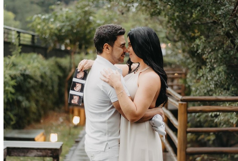 Graciele Lacerda e Zezé Di Camargo — Foto: Reprodução/Instagram Graciele Lacerda