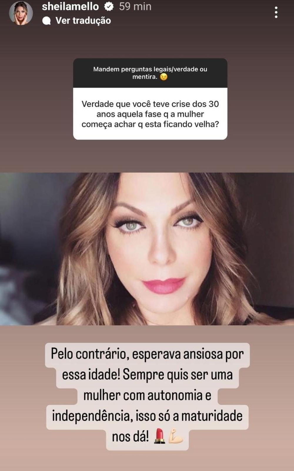 Sheila Mello responde pedido por OnlyFans e nega motivo de fim de namoro