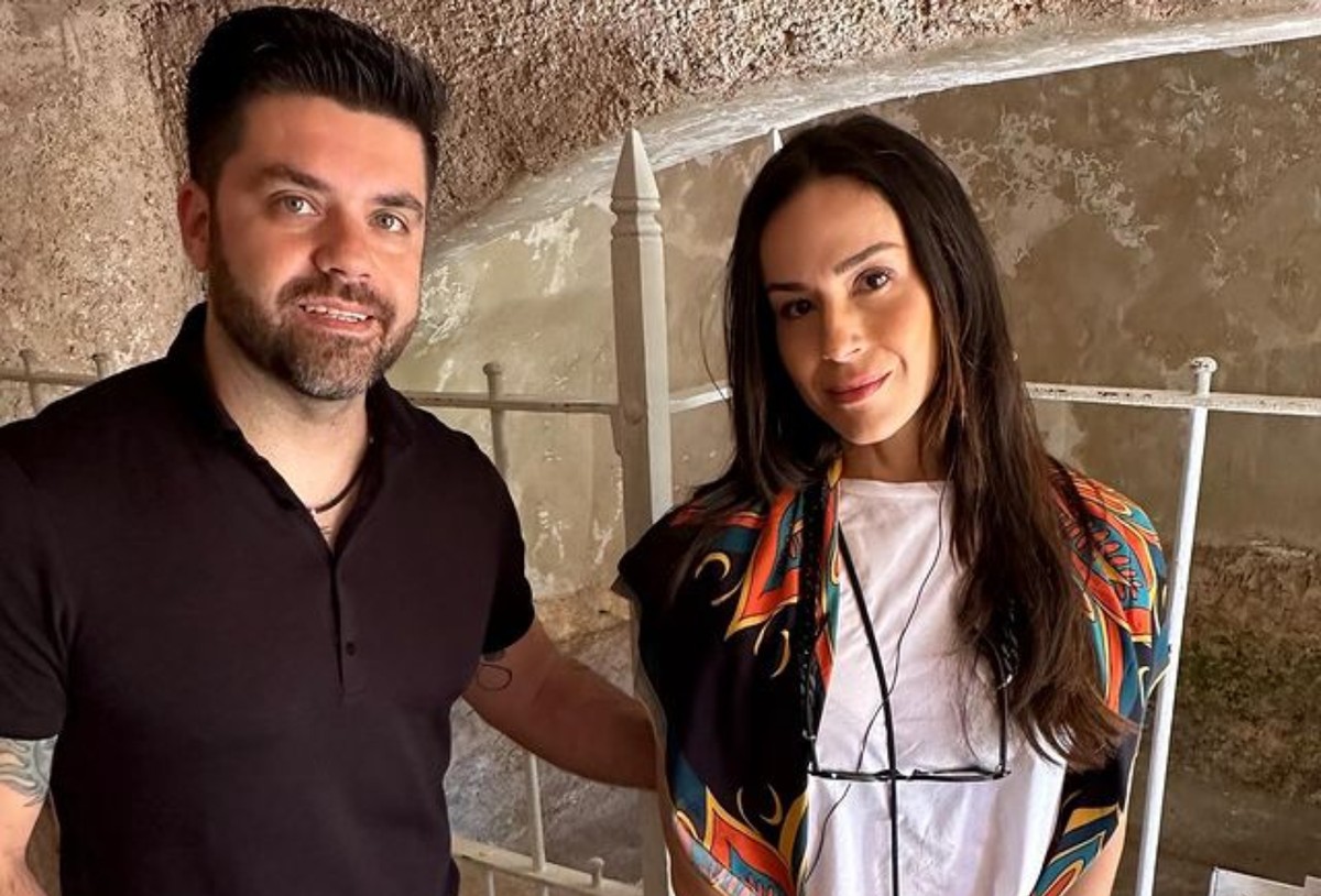 Apresentadora Nadja Haddad se declara ao marido ap&oacute;s perder um dos filhos  g&ecirc;meos