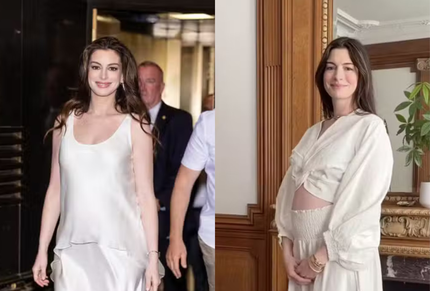 Anne Hathaway revela se gravidez foi planejada e compartilha apelido do novo bebê; veja qual