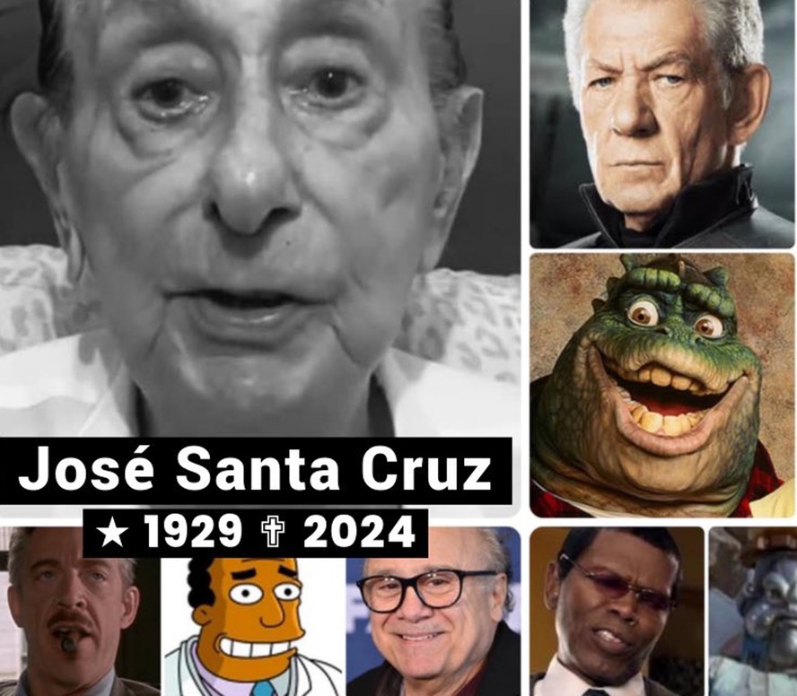 Quem foi José Santa Cruz, um dos maiores dubladores brasileiros, que