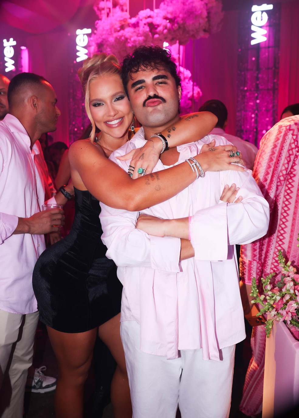 Virginia Fonseca e Lucas Guedez — Foto: Brazilnews