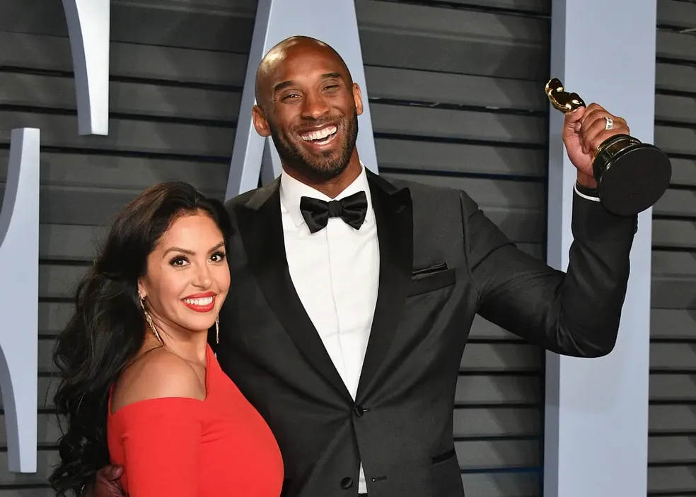 Vanessa Bryant e Kobe Bryant foram casados de 2001 até a morte dele, em 2020 — Foto: Getty Images