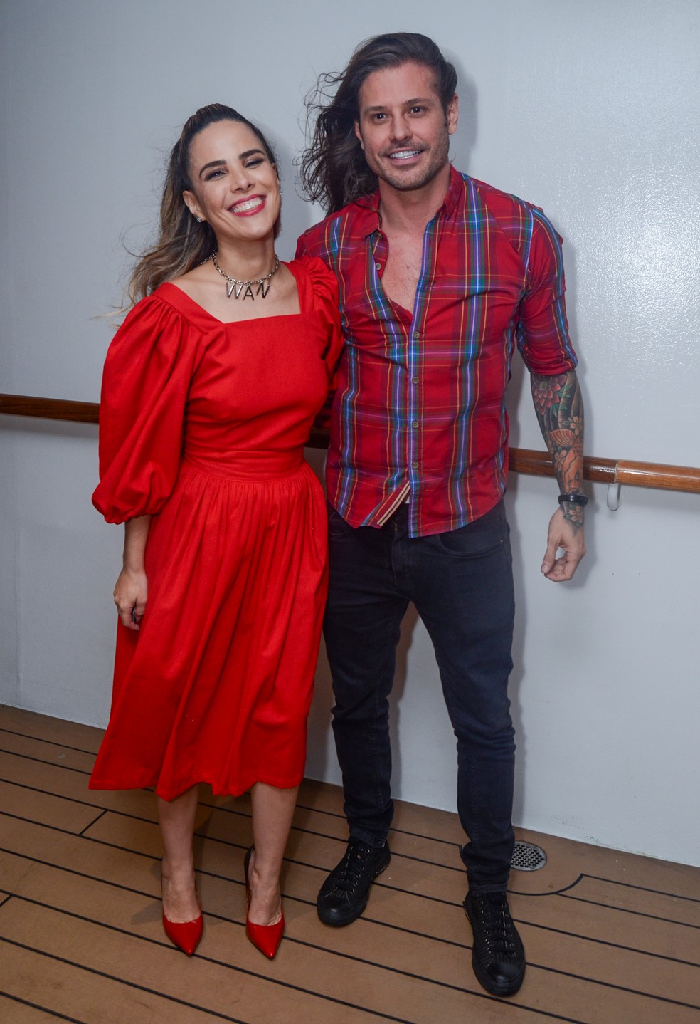 Wanessa Camargo e Dado Dolabella — Foto: Araujo/AgNews