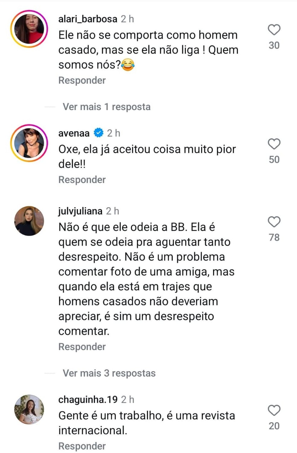 Internautas criticam Neymar — Foto: Reprodução/Instagram