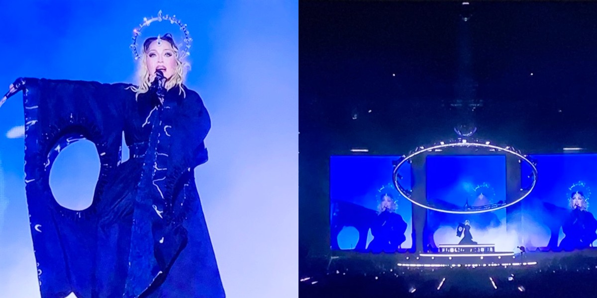 Madonna sobe ao palco em Copacabana para show histórico; fotos e vídeos