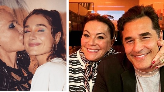 Luciano Szafir homenageia Xuxa e Beth Szafir no Dia das Mães