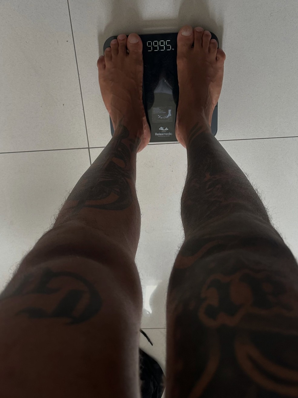 MC Binn mostrou se atual peso — Foto: Reprodução/Instagram