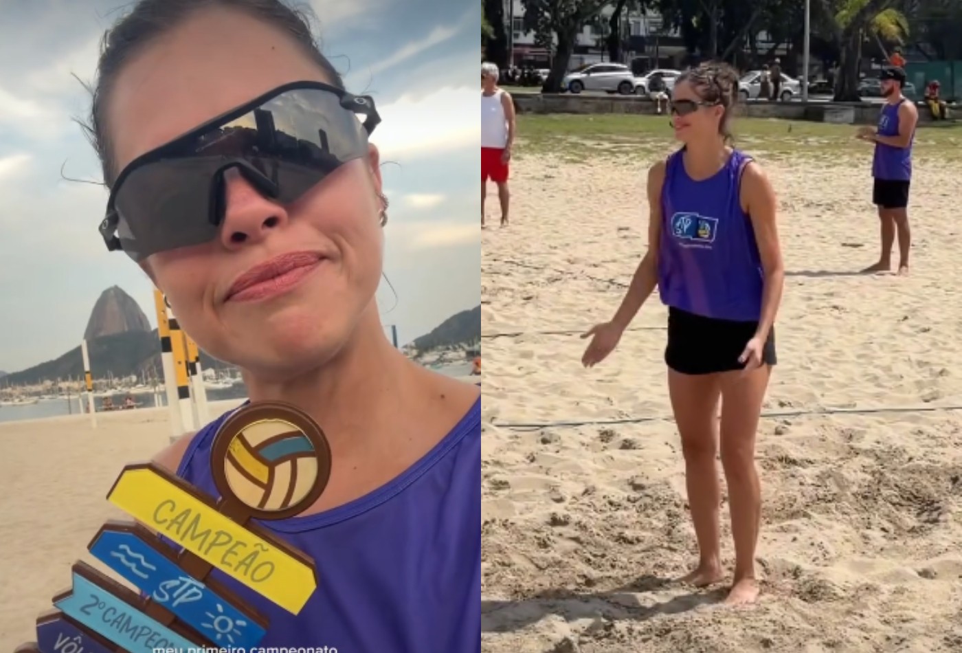 Agatha Moreira vence campeonato de vôlei no Rio de Janeiro: 