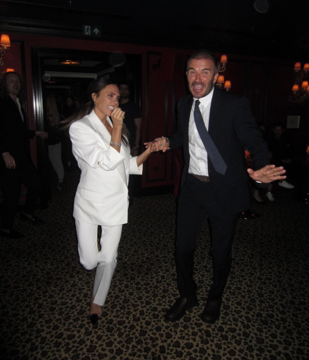 Victoria e David Beckham — Foto: Reprodução / Instagram