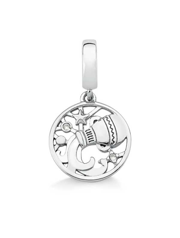 Charm Aquário Cravejado