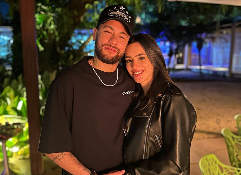 Neymar e Bruna Biancardi — Foto: Reprodução / Instagram