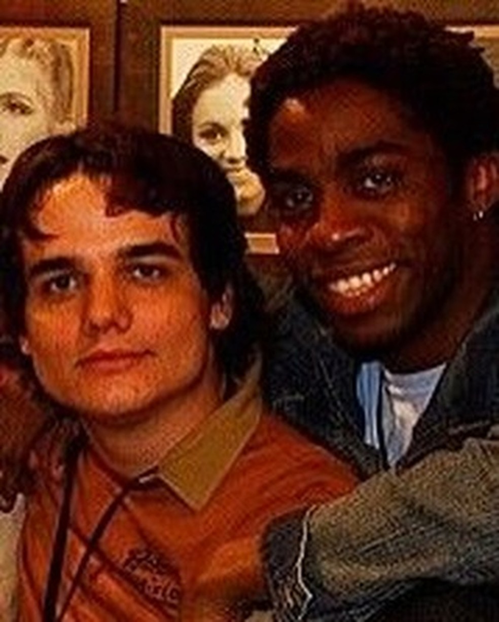 Antes e depois de Lázaro Ramos e Wagner Moura chama atenção nas redes — Foto: Reprodução/Instagram