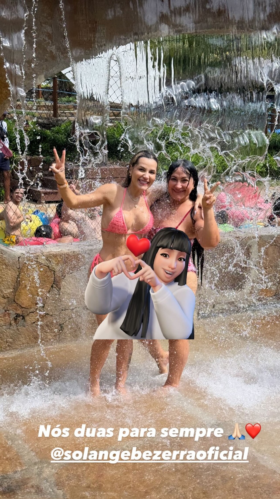 Deolane Bezerra e a mãe, Solange Bezerra — Foto: Reprodução/Instagram