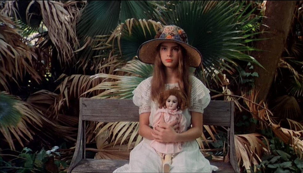 Brooke Shields no filme 'Pretty Baby' (1978) — Foto: IMDb